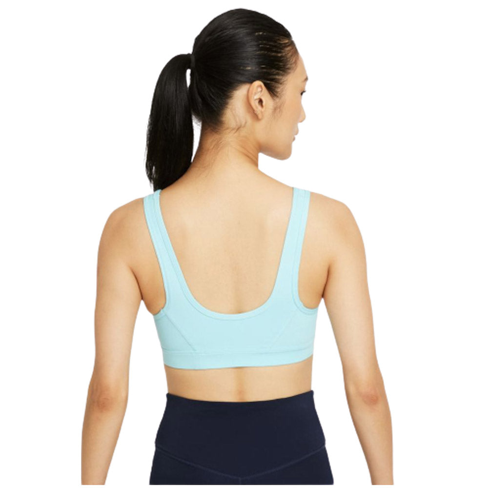 Nike Women's Dri-FIT Swoosh Femme Medium-Support Pad Scoop-Back Sports Bra