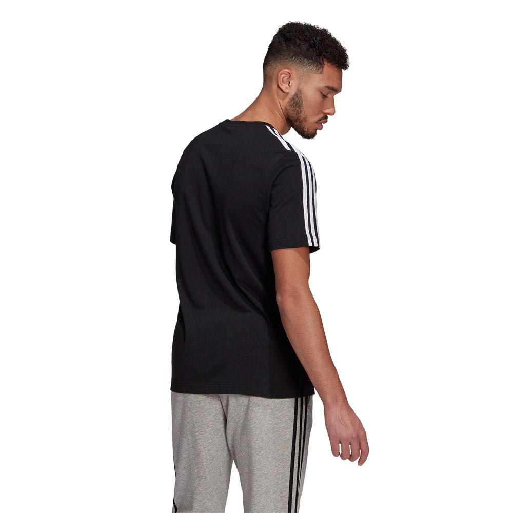 ADIDAS MEN'S ESSENTIAL 3-STRIPE TEE