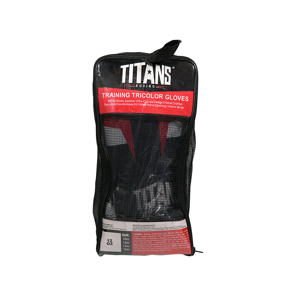 Titans Training Tricolor Gloves