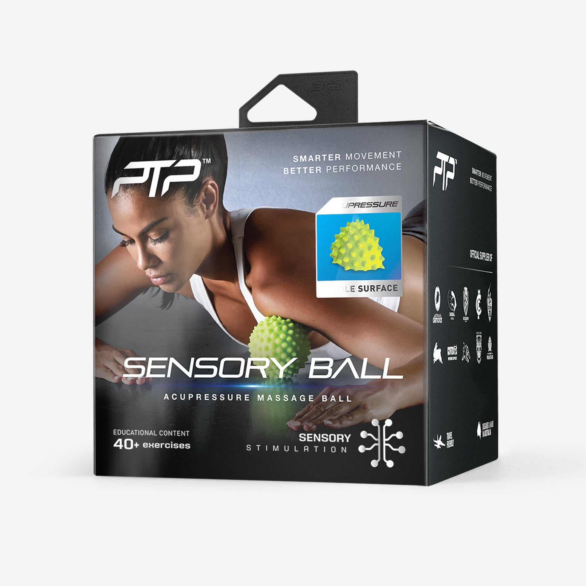 PTP Sensory Ball Fluorescent Green