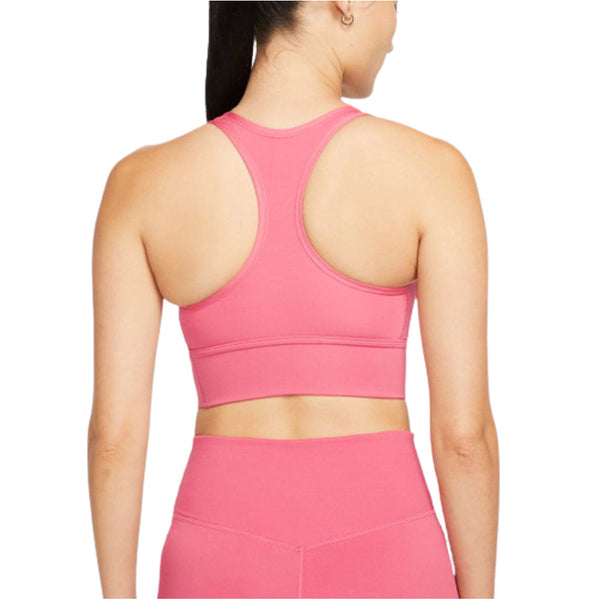 Nike Women's Dri-FIT Swoosh Medium-Support 1-Piece Padded Longline Sports Bra