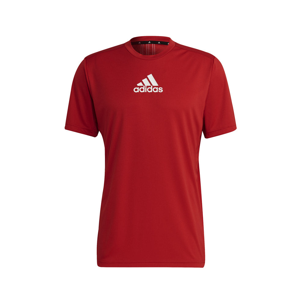 ADIDAS MEN'S 3-STRIPE BACK TEE