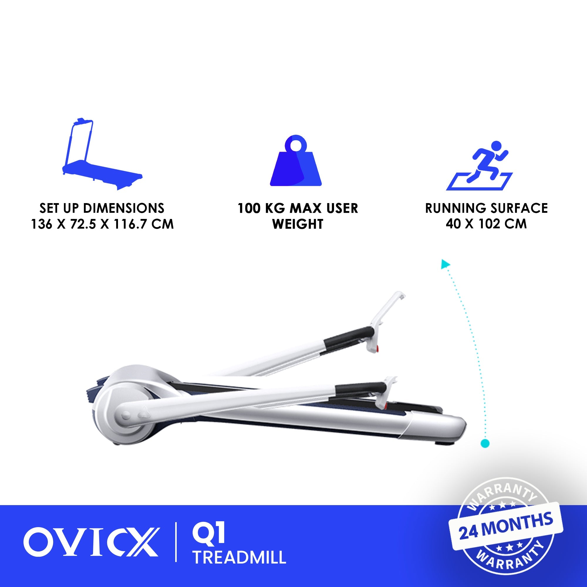 Ovicx Q1 Treadmill