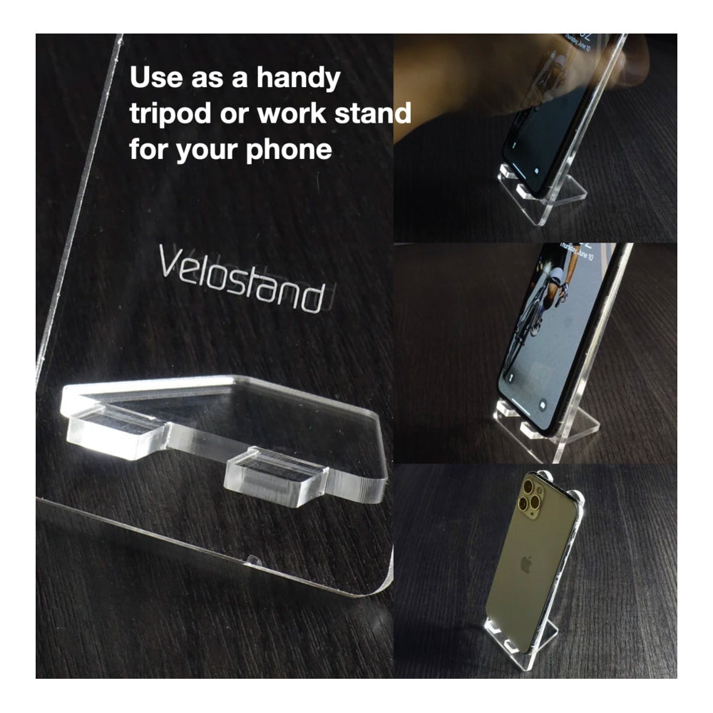 Velostand XL Bike Stand + Phone attachment (2-in-1 BUNDLE)