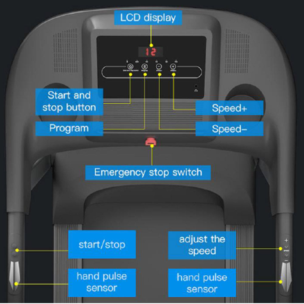 Ovicx A2S Multifuntion Treadmill